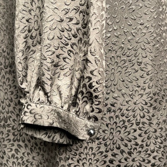 Juicy Couture Gray Patterned A-Line Dress (M) - Picture 12 of 12